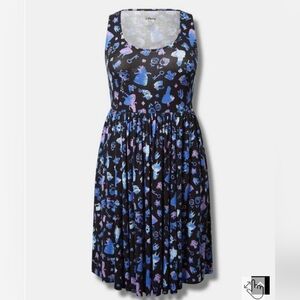 Disney Alice in Wonderland Super Soft Skater Dress